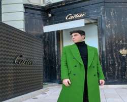 He promotes brands like Cartier through different social media platforms.